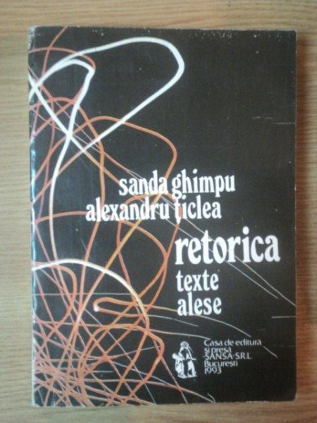 RETORICA TEXTE ALESE - SANDA GHIMPU