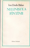 Ion Dodu Balan - Nelinistea fantanii. Poezii
