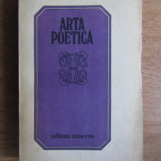 Arta poetica. Antologie de lirica romaneasca (1983)