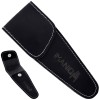 Husa Foarfeca Tuns Enzo, Coafor Frizerie, Piele Ecologica, Negru, 18cm, Protectie Accesorii Barbierit