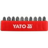 Yato YT-0472 - Set capete de insurubare profil PZ3 10 bucati