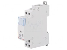 Contactor 2-polar NO 24VAC 25A