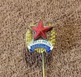 Insigna fotbal - TJ Cervena Hviezda Bratislava (Slovacia)