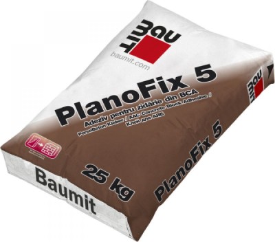 Adeziv pentru zidarie din BCA Baumit PlanoFix 5 25 KG foto