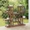 vidaXL Suport pentru flori, 110x25x110,5 cm, lemn masiv de brad 362857