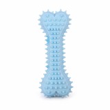 Jucărie Dentară pentru C&acirc;ini tip Os cu Țepi, Multicolor