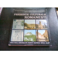 PREZENTE CULTURALE ROMANESTI - ISTANBUL. IERUSALIM. PALOS. PATMOS. SINAI. ALEP