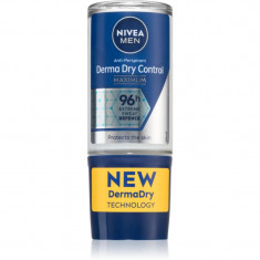 Nivea Men Derma Dry Control deodorant roll-on antiperspirant pentru barbati 50 ml