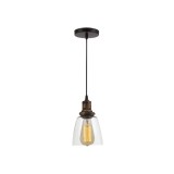 Cumpara ieftin Pendul Edison Bronz 1xE27 60W, Erste
