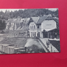 Harghita Baile Tusnad Gara Railway Station Bahnhof 1926