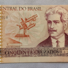Brazilia / Brasil - 50 Cruzados ND (1986-1988) s105A