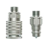 Supapa de trecere tata-mama pe con M20x1.5 mm cu filet exterior Breckner Germany