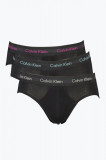 Cumpara ieftin Set 3 perechi de slip cu bata elastica diferita negru S, Negru, S INTL, S (Z200: SIZE (3XSL --&gt;5XL)), Calvin Klein