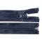 Fermoar spiralat detasabil rezistent la apa Crisalida, 60 cm, Bleumarin