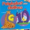 L alphabet et les chiffres (carte de colorat si cu autocolante, in limba franceza)