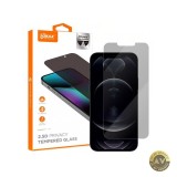 Folie de protectie Ecran Privacy Vmax pentru Apple iPhone 12 Pro Max Sticla Securizata Full Glue 2.5D