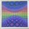 Victor Vasarely (1906 - 1997) - Compozitie abstracta
