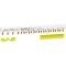 Bareta de alimentare 3P+N busbar pin 13M 63A Resi9 Schneider R9PXH413