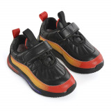 Pantofi Sport De Copii Candy Negru cu Galben