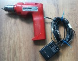 Masina de gaurit electrica MAKITA + alimentator 12v, Made in Japan