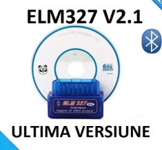 Interfata Diagnoza Universal Mini Elm327 bluetooth OBD2,Noi Sigilate,Cu Factura. foto