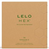 Lelo-Hex Organic Cutie Prezervative Organice 36 Bucăți-Latex