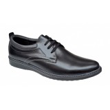 Pantofi sport, casual barbati din piele naturala box - 330NS