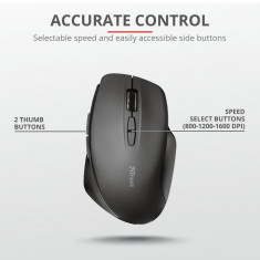 Mouse fara fir trust themo rechargeable wireless mouse specifications general foto