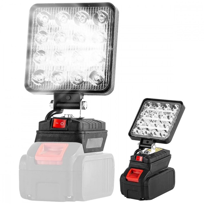 Lampa de lucru portabila, baterie li-ion 48V, proiector 48W