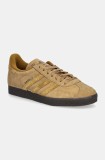 adidas Originals sneakers din piele &icirc;ntoarsă Gazelle culoarea maro, IG2099
