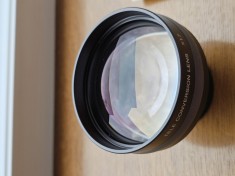 Sony - Obiectiv de teleconversie 1.7x de &amp;icirc;naltă calitate pentru HandyCam (VCL-HG1737C) foto