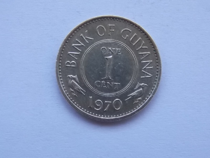 1 CENT 1970 GUYANA