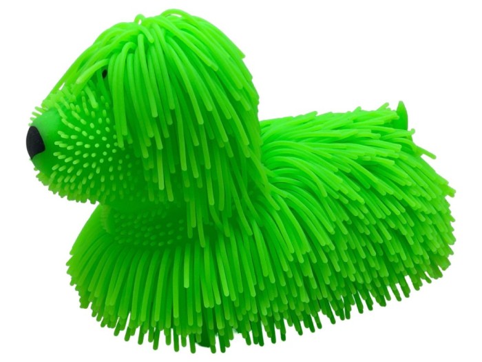 Jucarie Catel de cauciuc latos verde