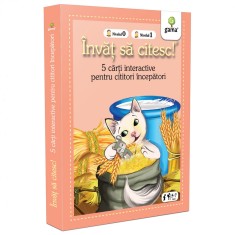 Pachet pentru copii, Invat sa citesc pentru cititori incepatori, 5-7 ani, vol.1, 5 carti