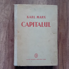 CAPITALUL - KARL MARX VOL. 2 , CARTEA A 2-A , 1951