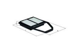 MAHLE LX 1562 Filtru aer foto