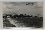 CONSTANTA , VEDERE GENERALA DE PE DIG INSPRE CAZINOU SI PIATA OVIDIU , CARTE POSTALA , INTERBELICA