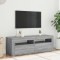 vidaXL Comodă TV cu lumini LED, gri sonoma, 120x35x40 cm