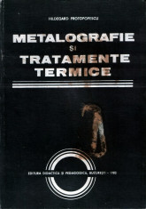 Metalografie si tratamente termice foto