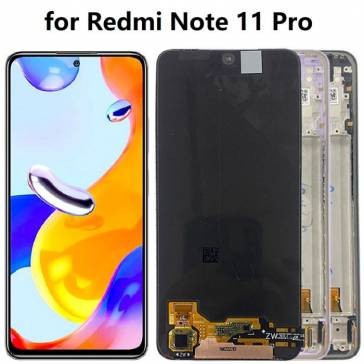 Display cu touchscreen Xiaomi Redmi Note 11 Pro Negru foto