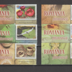 ROMANIA 2023 ROMANIA PITOREASCA Serie 6 valori LP.2433 MNH**