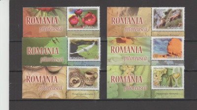 ROMANIA 2023 ROMANIA PITOREASCA Serie 6 valori LP.2433 MNH** foto