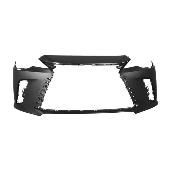 Bara fata LEXUS RX (LA/LH10), 10.2022-, cu 2 gauri senzori parcare, cu gauri spalator; grunduit, de vopsit; fara F-Sport,