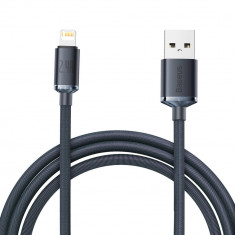 Cablu USB de &icirc;ncărcare rapidă USB tip A - Lightning 24A 2m negru CAJY000101 Baseus