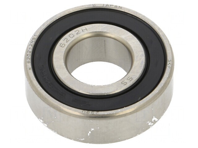 Lagăr cu bile pe un singur r&acirc;nd &Oslash;int: 15mm &Oslash;ext: 35mm W: 11mm