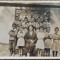 Educatoare cu clasa de prescolari, 1933// foto tip CP