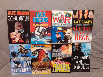 JACK HIGGINS ROMANE AVENTURI (8 VOL) foto