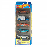 Set masinute Hot Wheels, HW Circle Track, HLY65, 1:64 (5 modele)