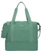 Geanta voiaj Ryanair 40x20x25cm, verde, extensibila, compartiment umed - RESIGILAT