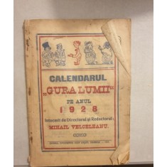 Calendarul Gura lumii pe anul 1928